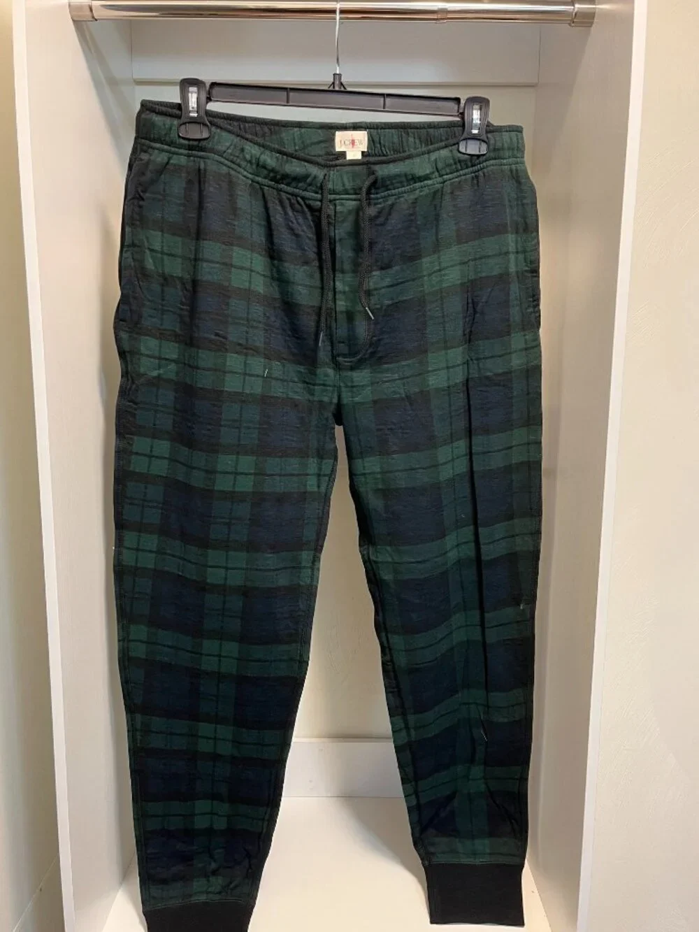 J. Crew Men's Double Knit Jogger Lounge Pant, Size Large